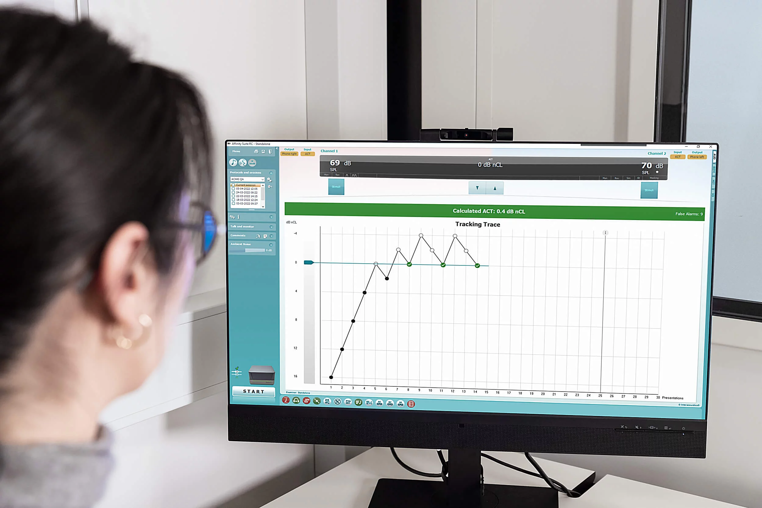 Diagnostics with ACT software