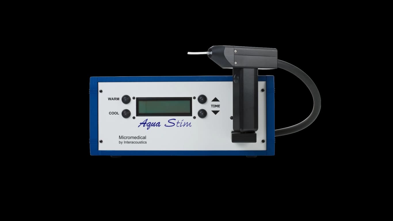 Aqua Stim water caloric irrigator